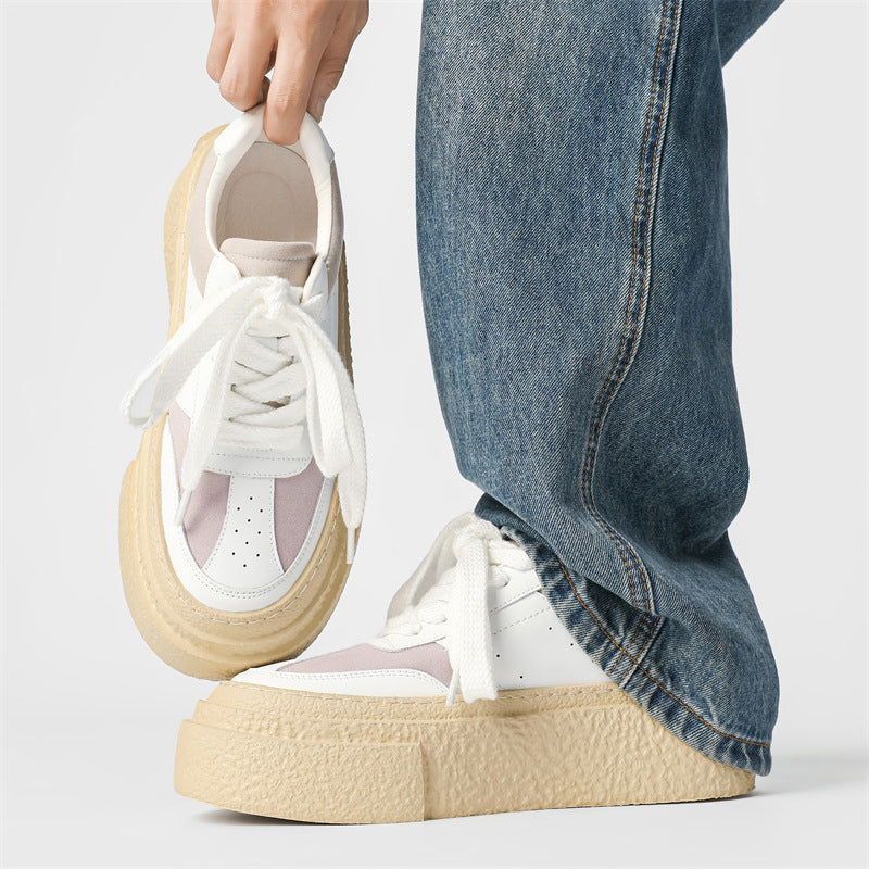 Men's Platform German Training Breathable Low Top Sneakers