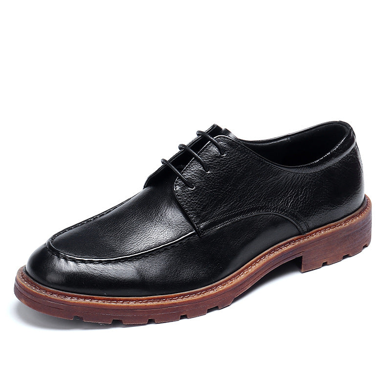 Men's Cowhide Business Fashion Trend Wear Resistance Men's Shoes