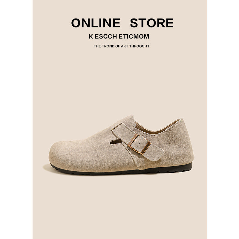 Women's Thick Bottom Height Increasing Insole Genuine Women's Casual Shoes