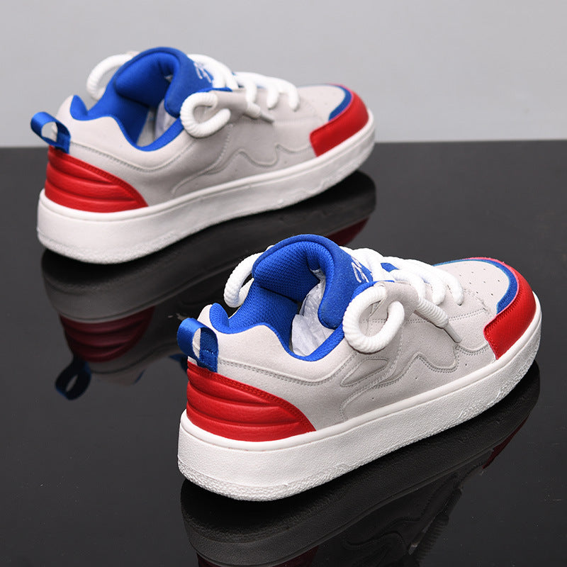 Women's & Men's Bread Trendy Super Hot Sports Board Height Sneakers