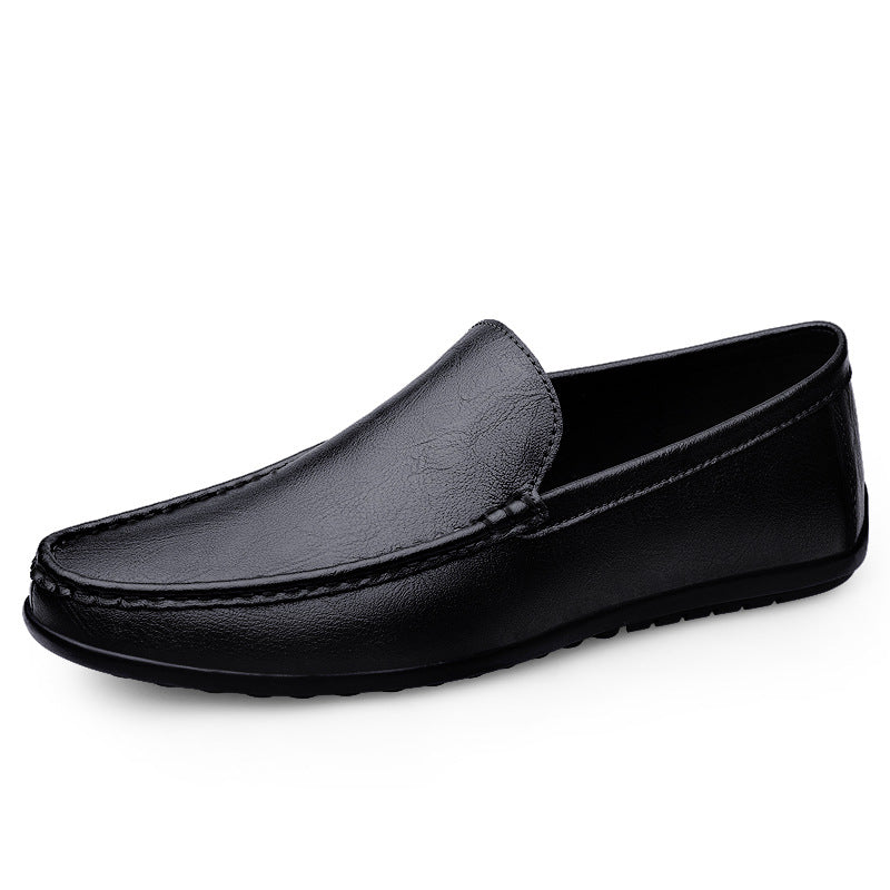 Men's Pedal Genuine Lazy Doug Feeling Soft Bottom Business Men's Casual Shoes