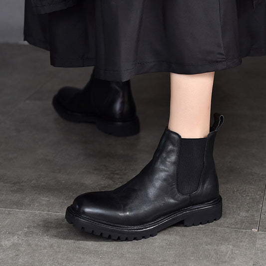 Smoke Pipe Chelsea High Quality Distressed Boots