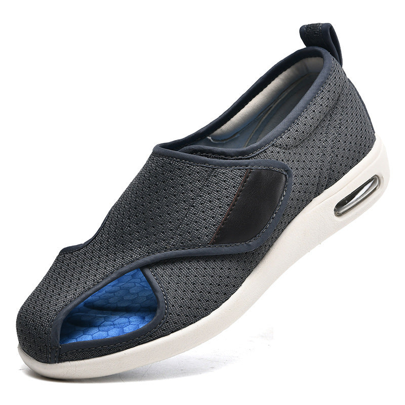 For The Old Mom Velcro Walking Square Middle-aged Mother Shoes