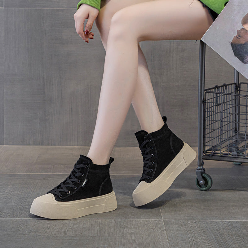 Women's Autumn Creative Thick Bottom Minority Fashion Casual Shoes