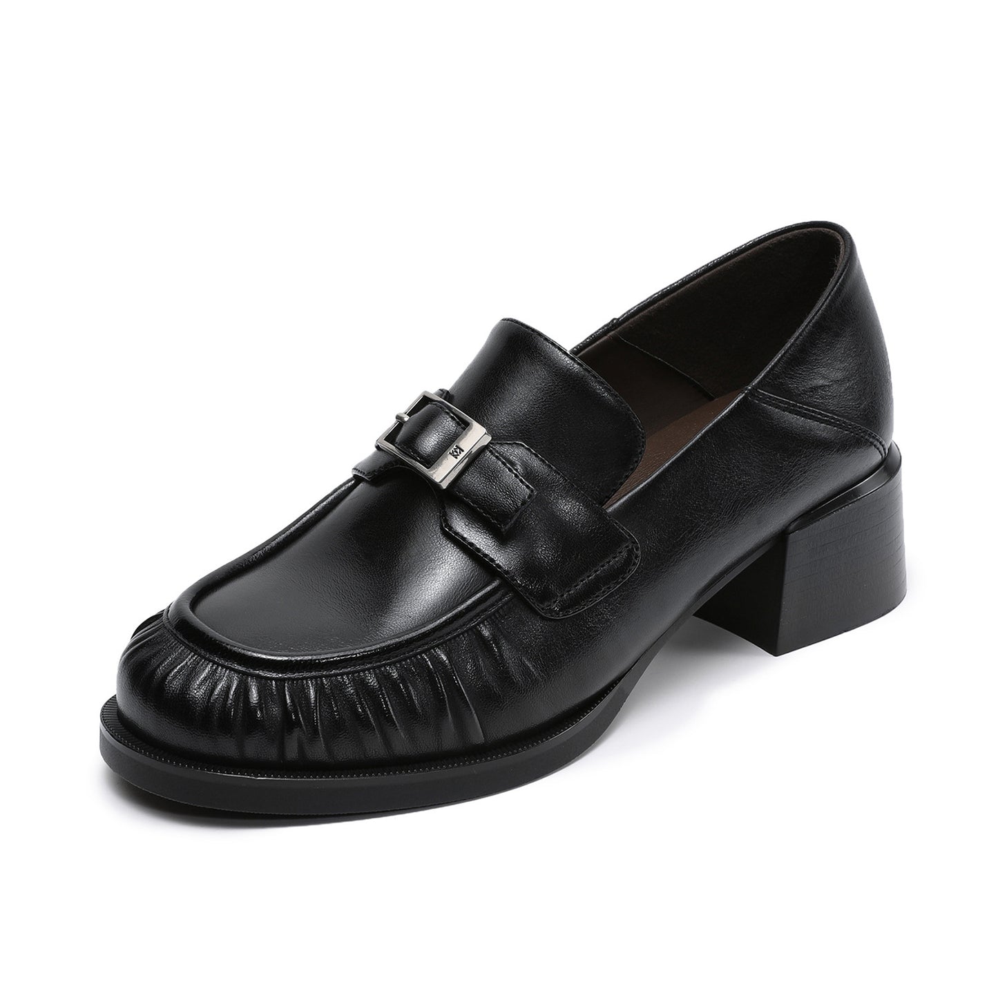 Women's Folds Small Spring Basic Comfortable Sheepskin Women's Fashion Shoes