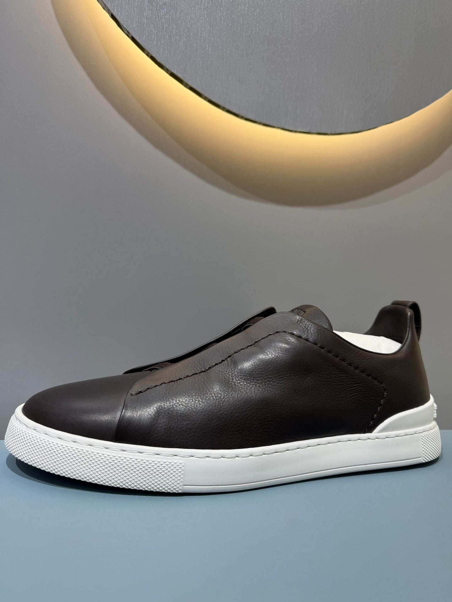Men's Top Version Home Cross Elastic Band Slip-on Men's Board Shoes