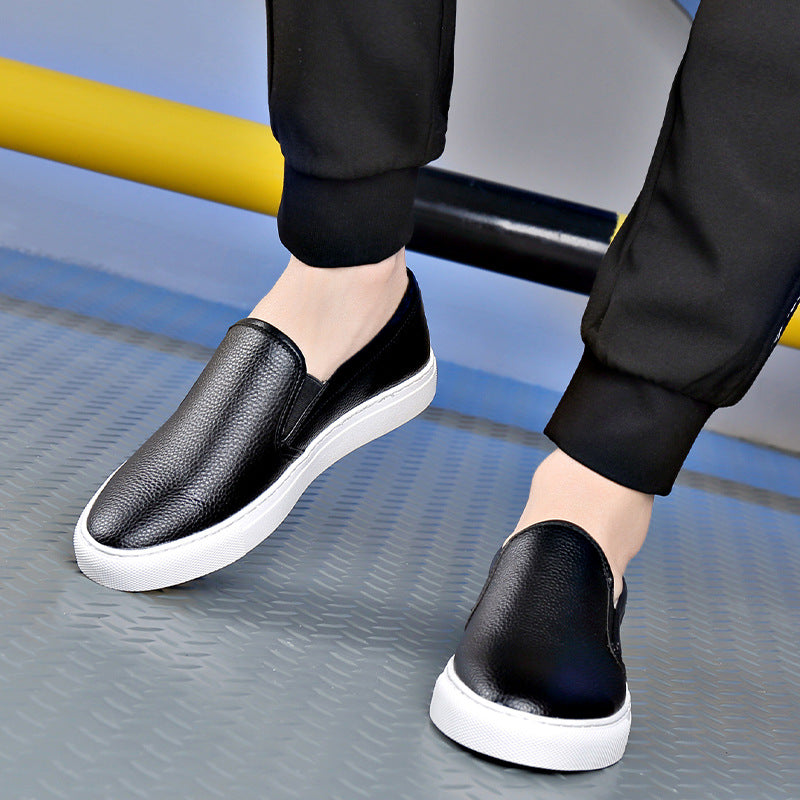 Men's Hollow Soft Cowhide Easy Wear Sports Sneakers