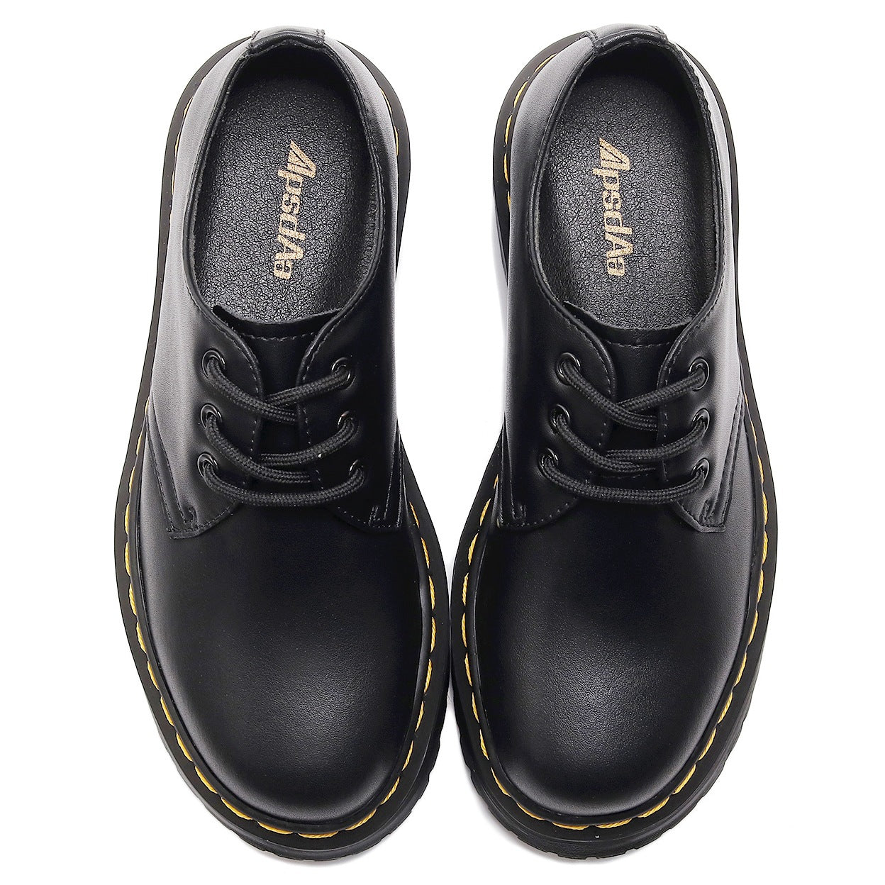 Women's Thick-soled Low-cut Genuine Soft Round Head Casual Shoes