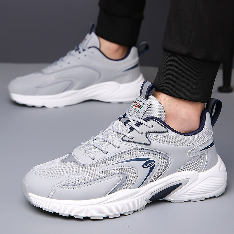 Slouchy Men's Breathable Wearable Deodorant Running Sneakers