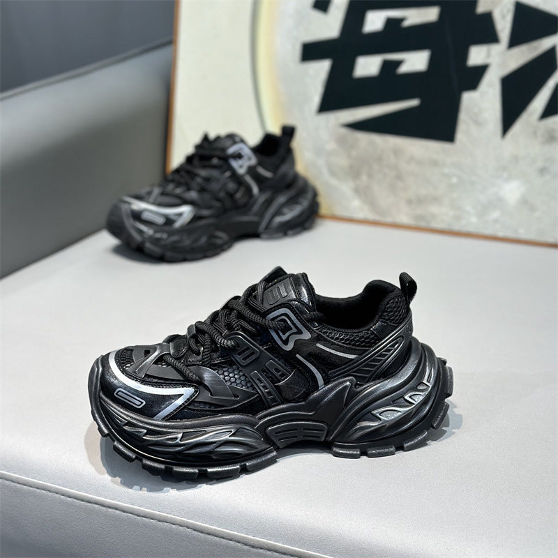 Men's Breathable Comfort Thick Bottom Korean Style Men's Business Leather Shoes