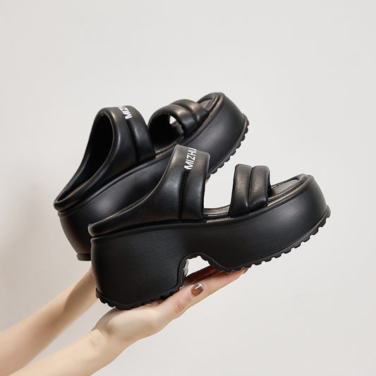 Women's Summer Wear Exquisite Fairy Style Wedge Beach Sneakers