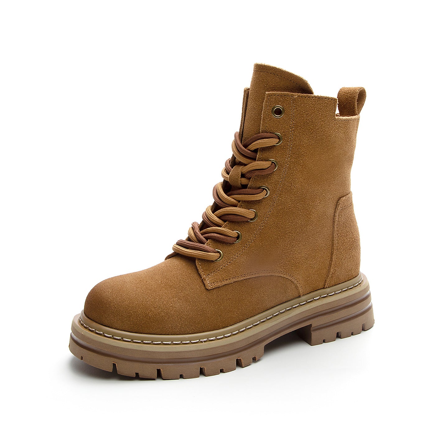 Women's Style Brown Super Hot Thick Bottom Boots