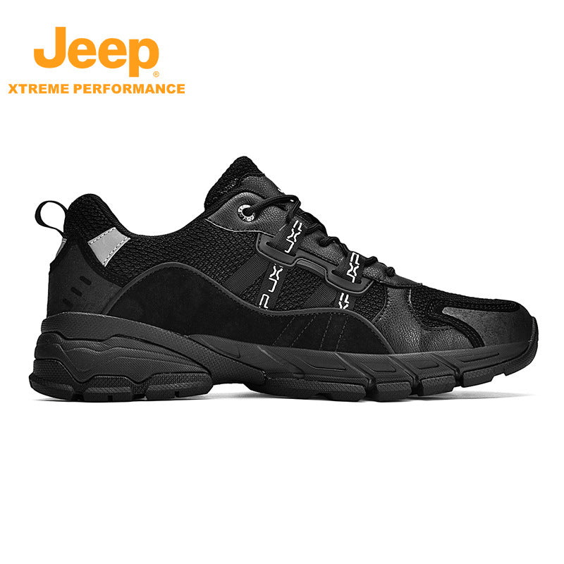 Men's Outdoor Breathable Hiking Toe Protection Shock Sneakers