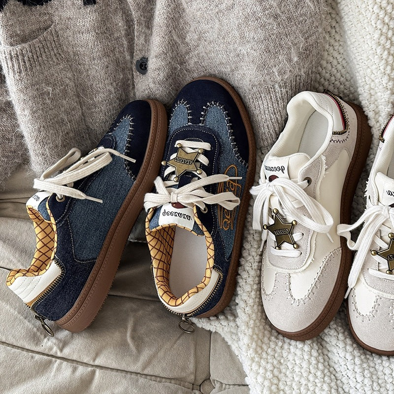 Women's & Men's Wu Toy Autumn German Training Joint Sneakers
