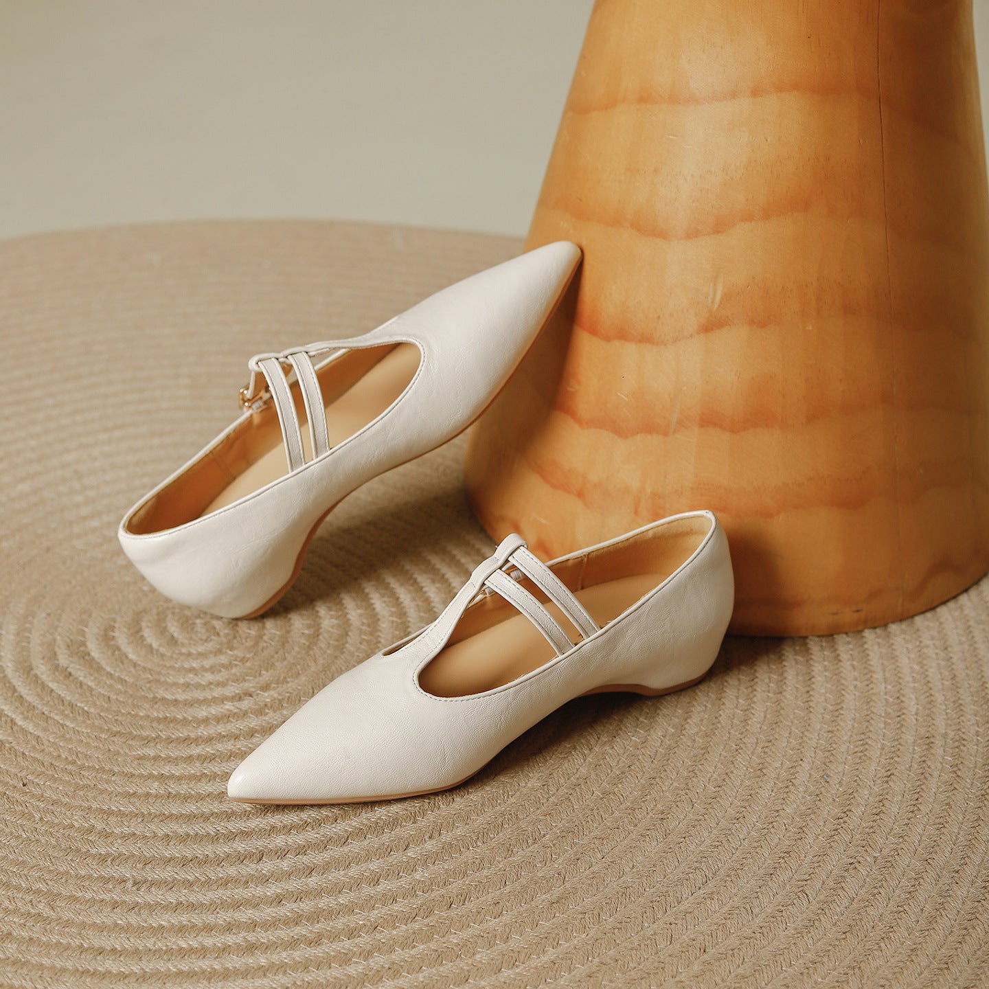 Women's Style Low-cut High Height Increasing Insole Wedge Pointed Toe Temperament Women's Fashion Shoes