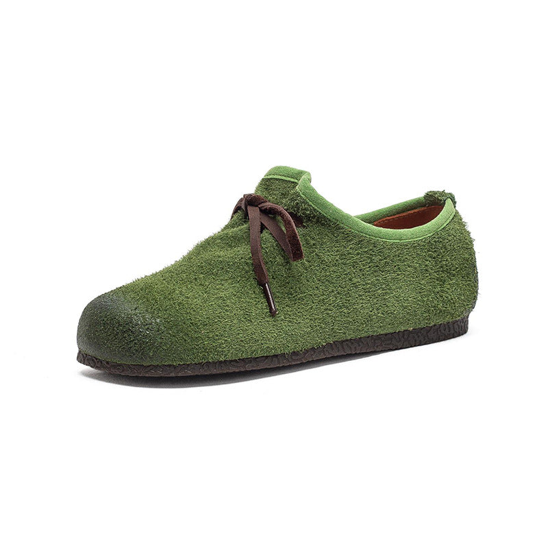 Women's Style Mori First Layer Cowhide Lightweight Women's Casual Shoes