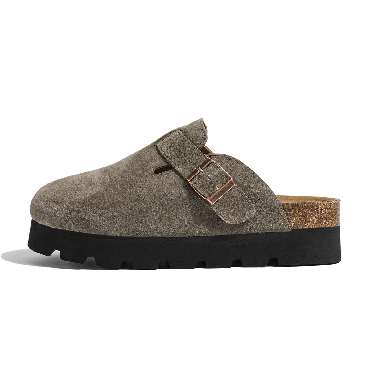 Women's Bottom Genuine Inner Height Increase Summer Slippers