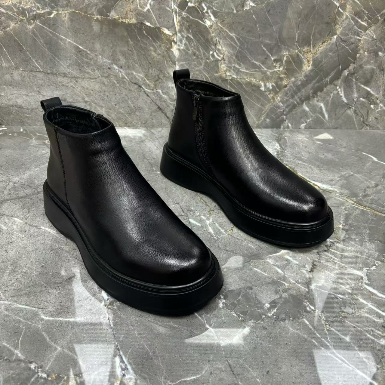 Men's Luxury European Genuine Comfortable Simple Fashion Men's Shoes