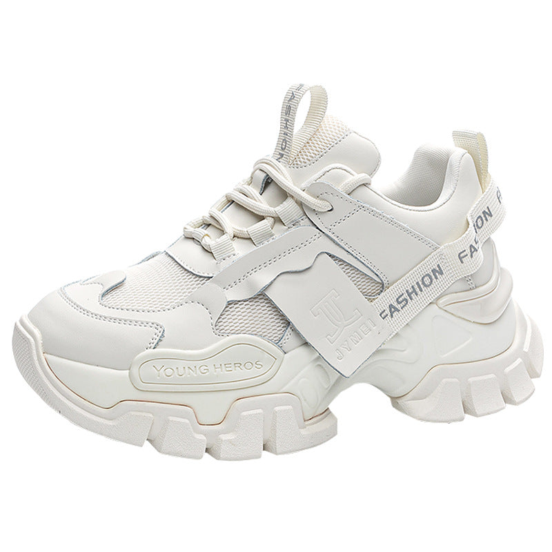 Women's Suction Film Bottom Spring Platform Tide Sneakers