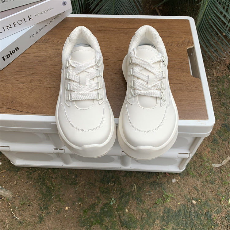 Women's Small Woven Dad Summer Thick Bottom Breathable Muffin Women's Sports Shoes