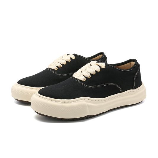Women's & Men's Irregular Thick-soled Dissoed Fashionable Canvas Shoes