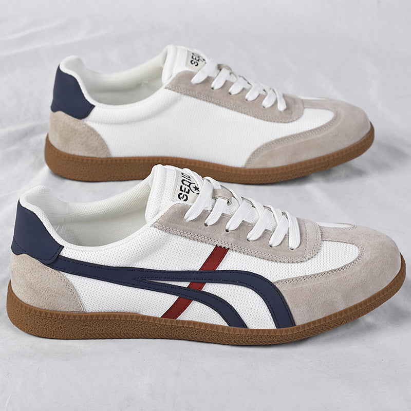 Men's Breathable Retro Easy Matching German Training Men's Casual Shoes