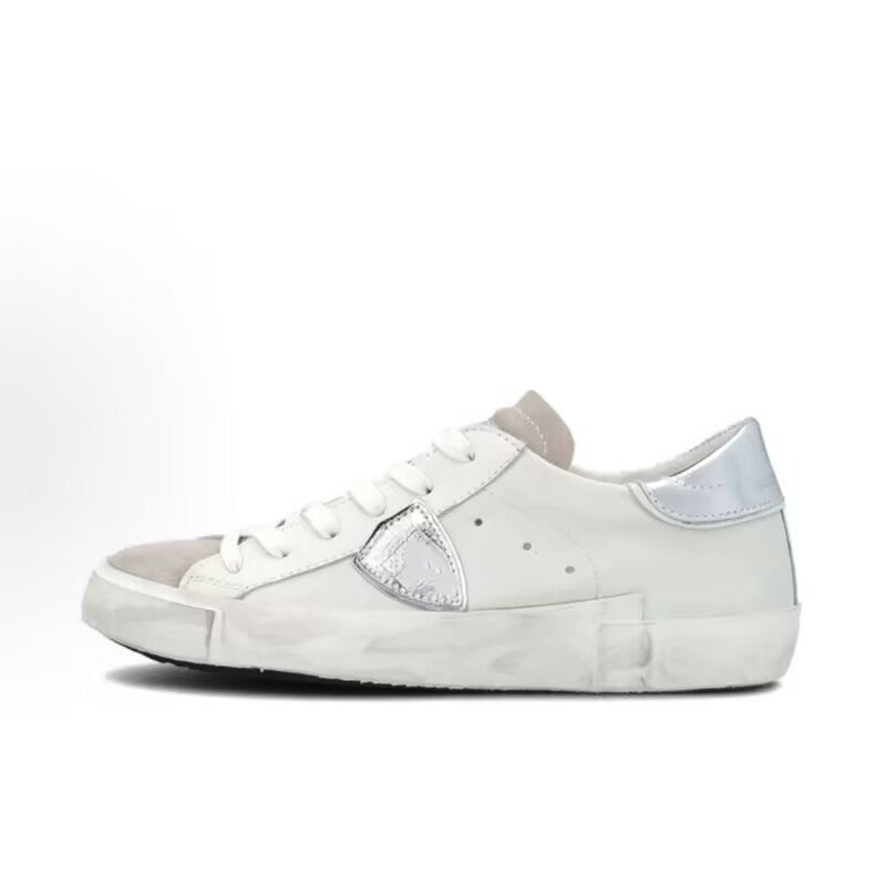 Women's & Men's Golden Goose Black Tail Distressed Trendy Men's Casual Shoes