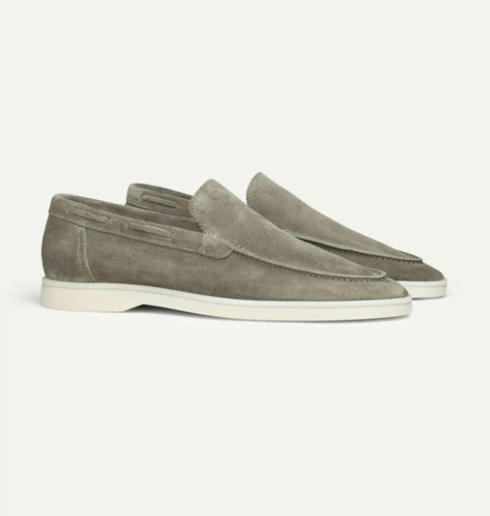 Men's Beef Tendon Soft Bottom Slip-on Driving Loafers/doug Shoes