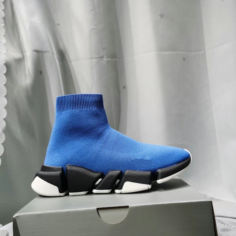 Women's & Men's Straight Comfortable Sock Knitted Fabric Couple Women's Casual Shoes