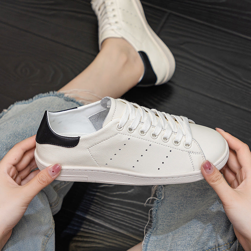 Women's & Men's Classic White Soft Bottom Wild Flat Women's Casual Shoes
