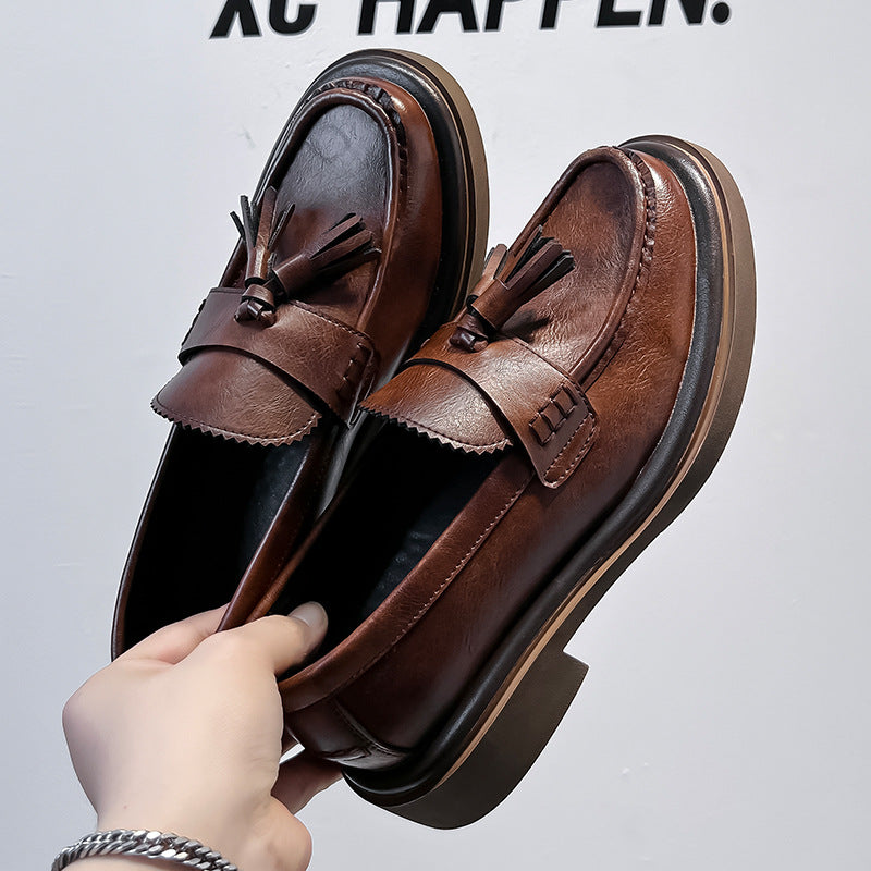 Men's Daily British Style Business Outdoor Formal Leather Shoes