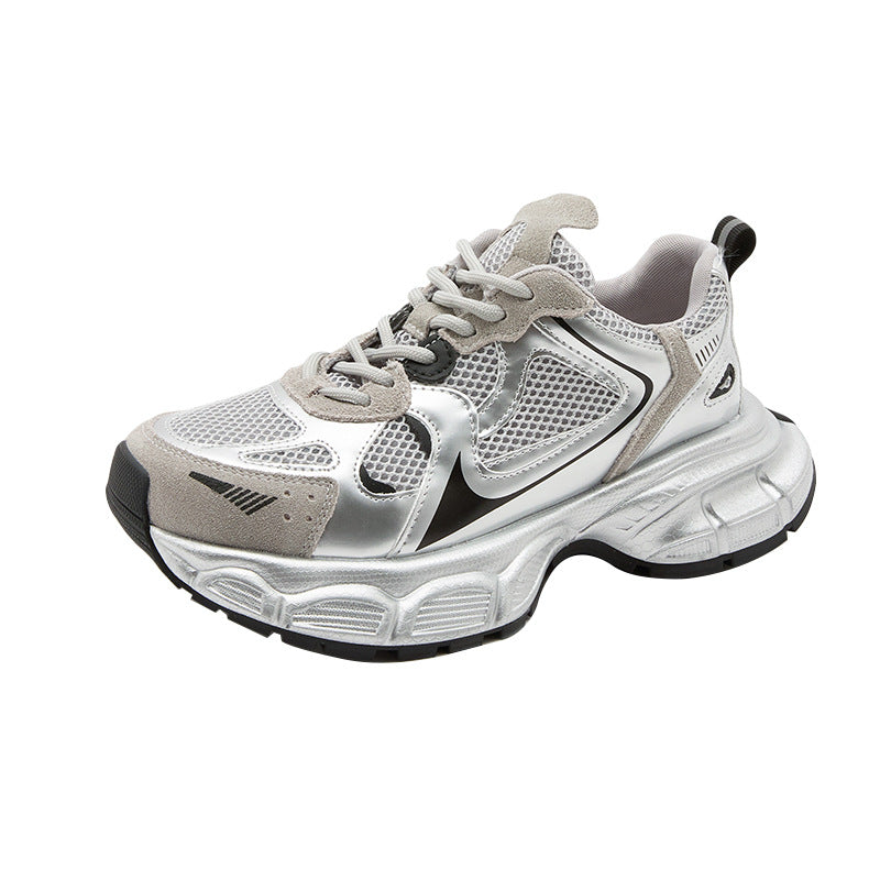 Women's Autumn Authentic Clunky Korean Fried Street Platform Sneakers