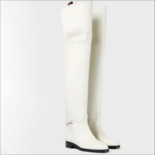 Elegant Comfortable Big Tube Circumference Yards Boots