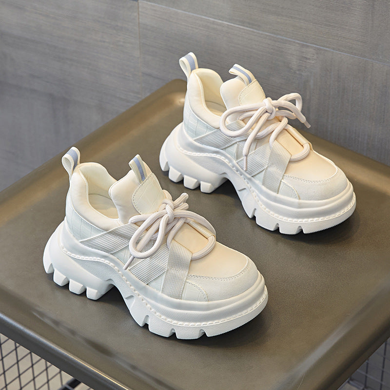 Height Increasing Insole Dad Trendy Autumn Women's Sports Shoes