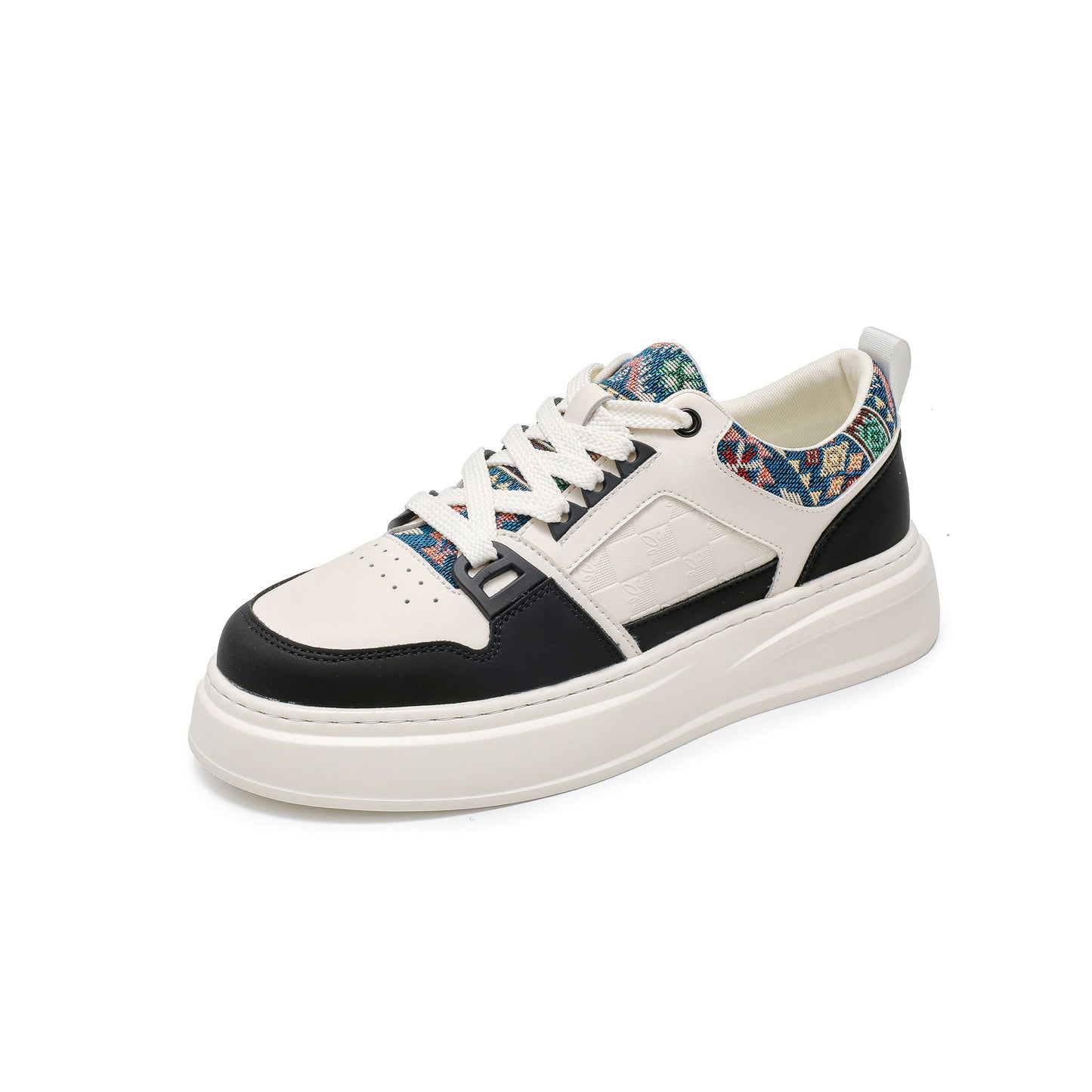 Extra Large Size White Niche Korean Sneakers