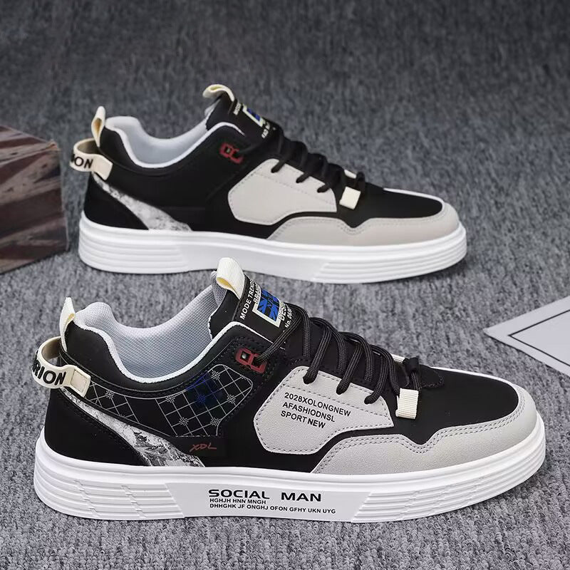 Men's Korean Style Trendy Extra Large Size Sneakers