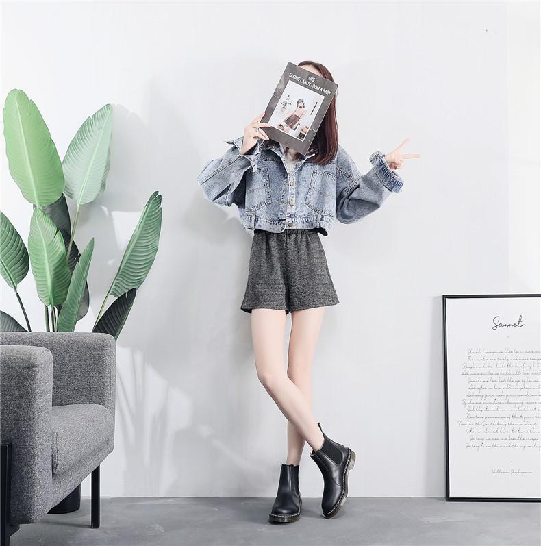 Women's & Men's Lady Couple Motorcycle British Short Plus Boots