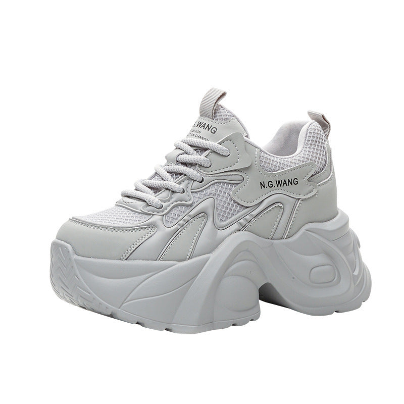 Women's Thick Bottom Wedge Comfortable Waterproof Platform Women's Casual Shoes
