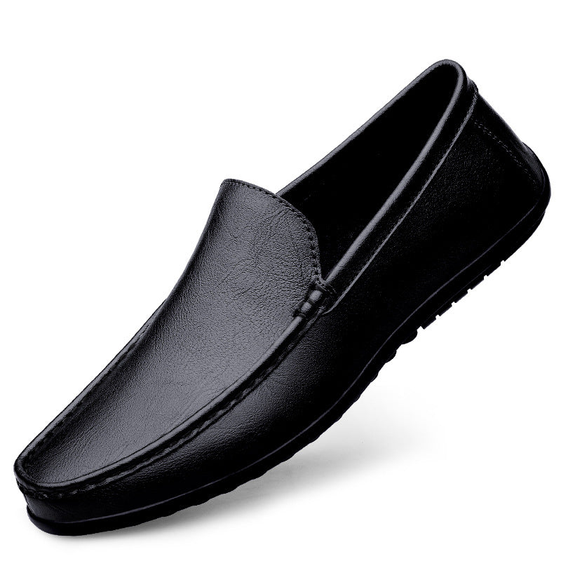 Men's Pedal Genuine Lazy Doug Feeling Soft Bottom Business Men's Casual Shoes