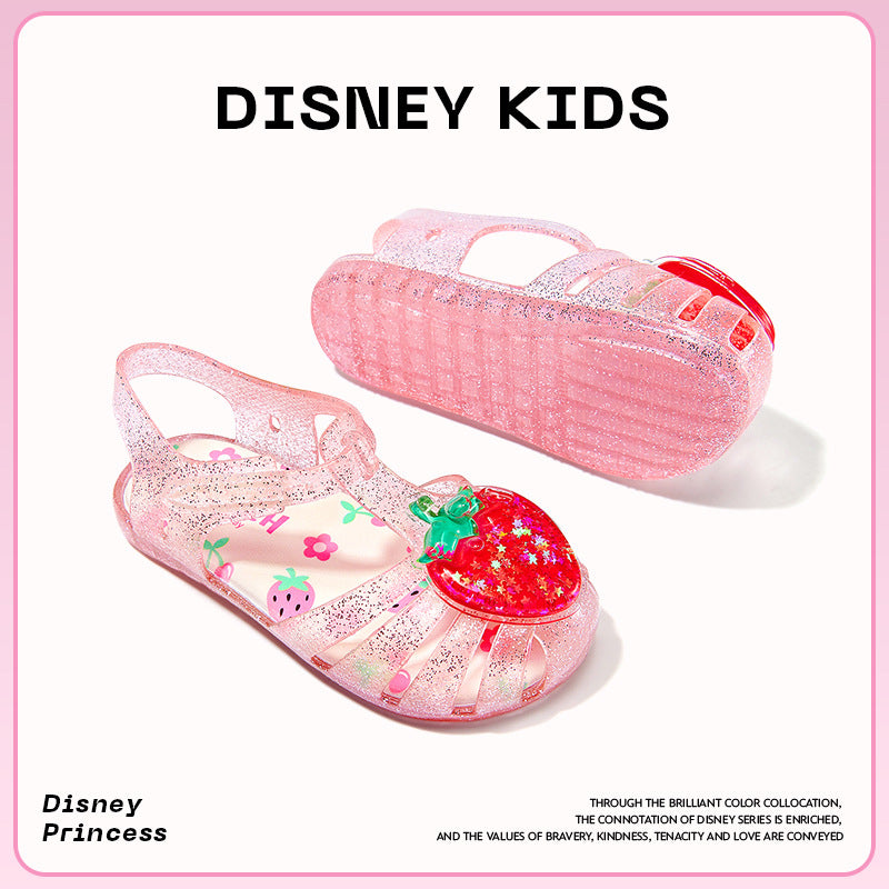 Children's Cartoon Gel Summer Closed Toe Refreshing Kid's Sandals