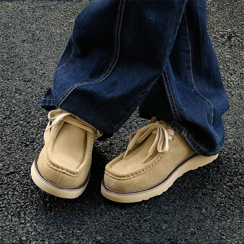 Men's Charming Trendy Versatile Retro Martin Leather Shoes