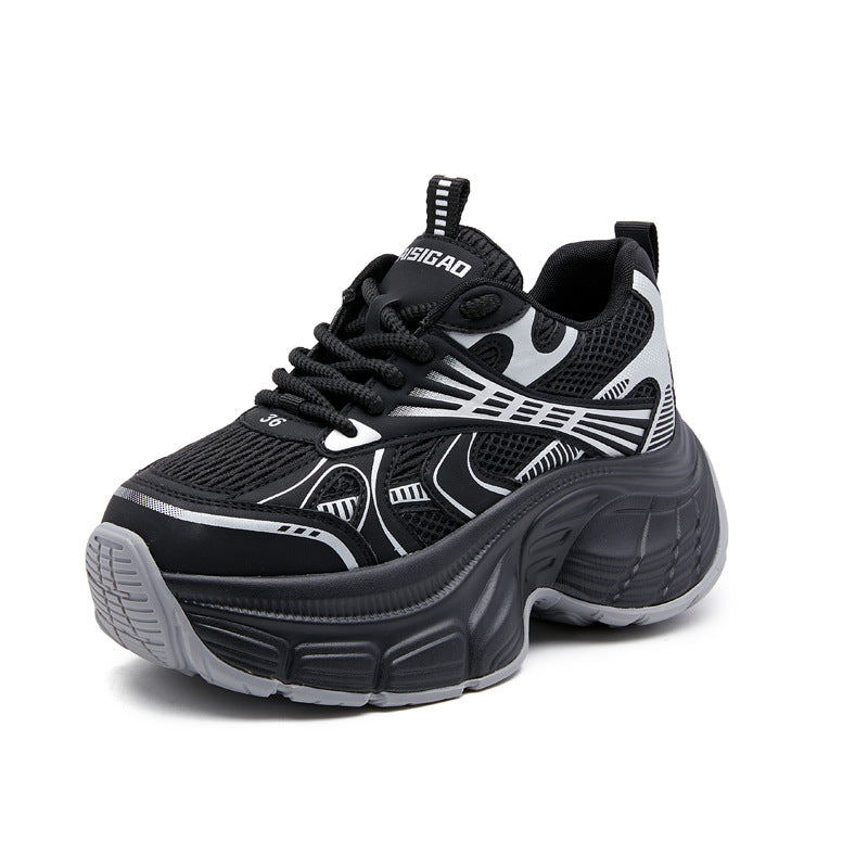 Women's Heightened Daddy Small Muffin Autumn Platform Women's Casual Shoes