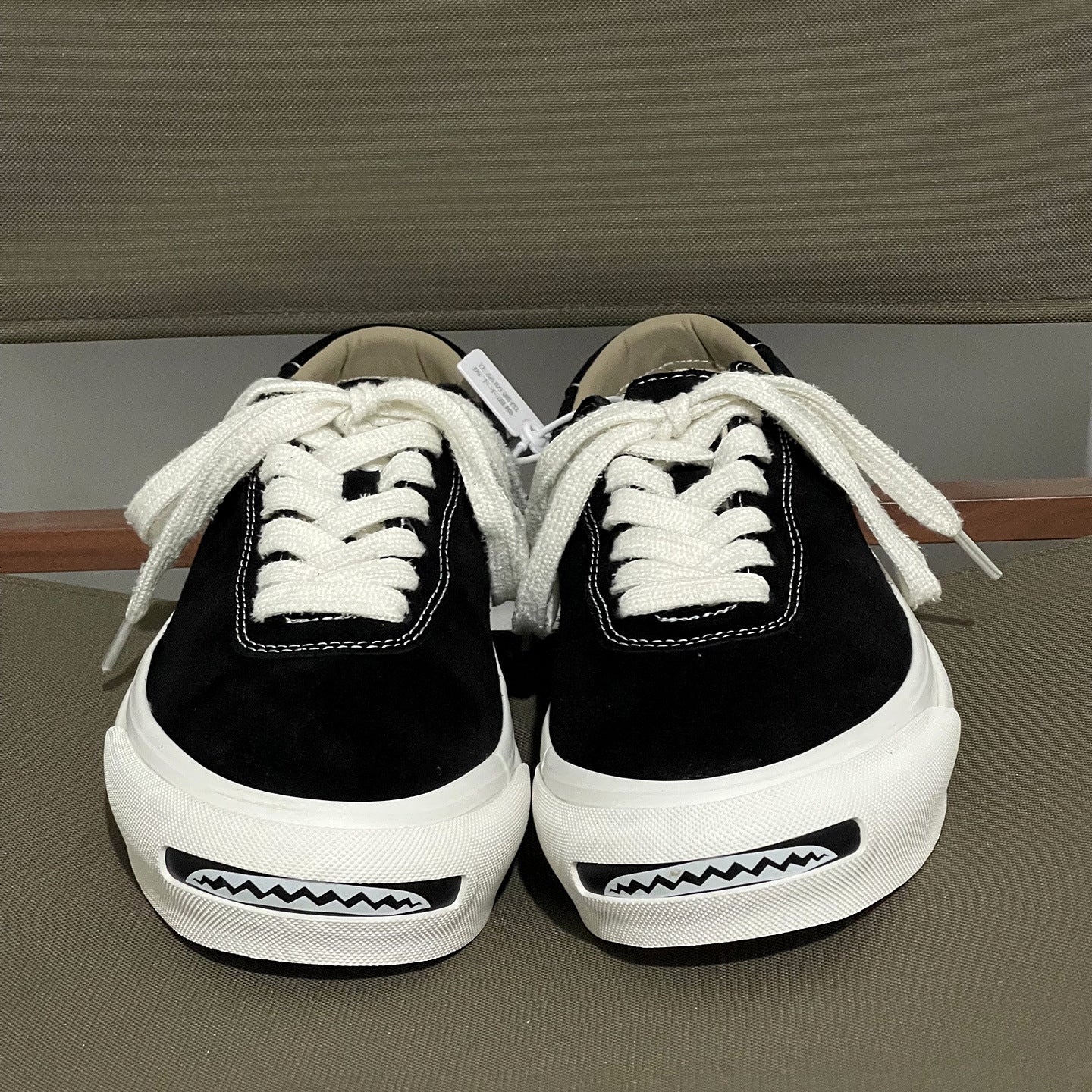 Men's & Women's Tooling Retro Green Platform Shark Mouth Jack Men's Board Shoes