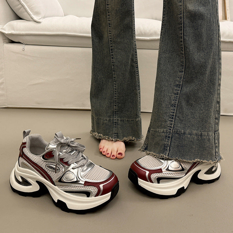 Women's Platform Dad Small Height Increasing Super Hot Summer Women's Casual Shoes