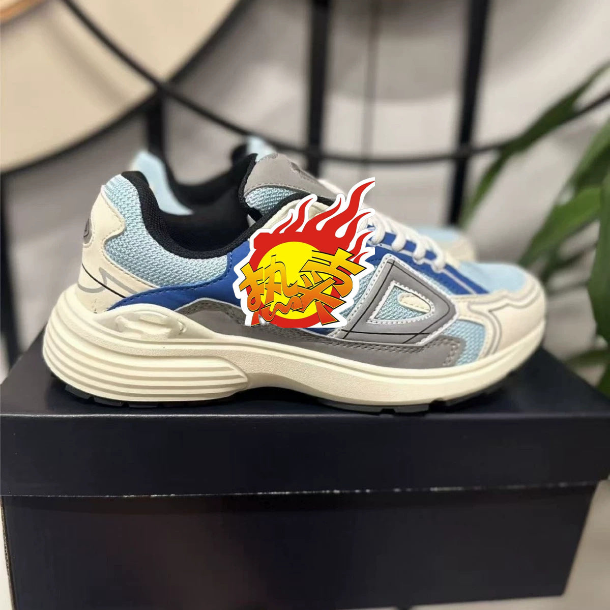 Women's & Men's Fashion Trendy Breathable Daddy Letters Heightened Men's Sports Shoes