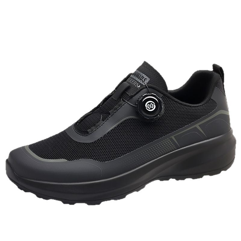Men's Spring Thick Bottom Rotating Buckle Soft Fashionable Hiking Outdoor Men's Shoes