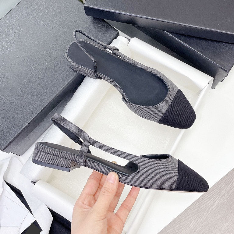 Women's Version Classic Style Fashion Elegant Genuine High Heeled Sandals