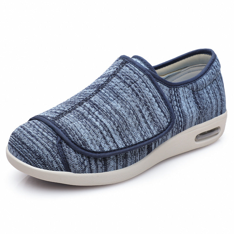 Women's & Men's Daily Walking Breathable Swollen Feet Width Middle-aged Mother Shoes
