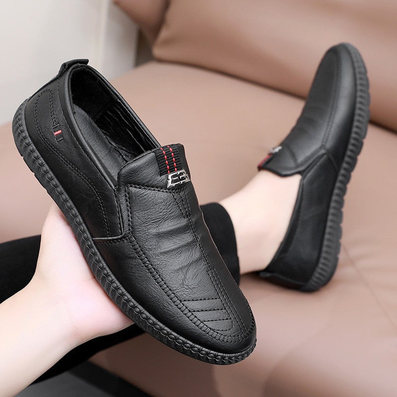 Men's Simple Fashion Soft Bottom Light Business Sneakers