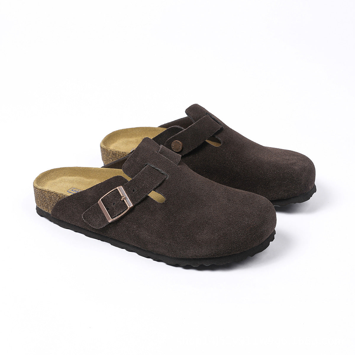 Women's & Men's Genuine Outdoor Leisure Pump Retro Half Platform Sandals